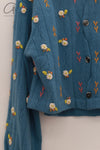YANYAN KNITS 24 Autumn and Winter Shirt Jacket YYK-YYW23-1682-LAN Blue